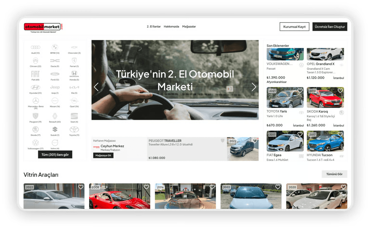Otomobil Market — Marketplace